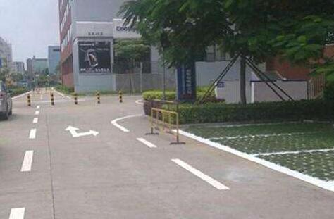 蘇州廠區(qū)道路劃線可以安排自己畫么？