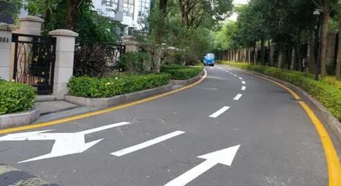 蘇州道路劃線，道路標(biāo)線在彎道處怎么畫？