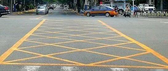 江蘇中穎南京道路劃線編輯分析，禁止停留線怎么畫？